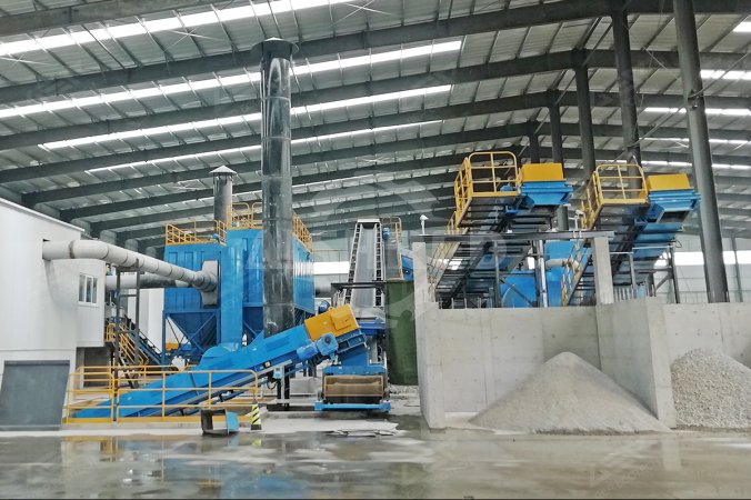 Projeto de Resíduos de Construção e Demolição Estacionários em Jilin, China