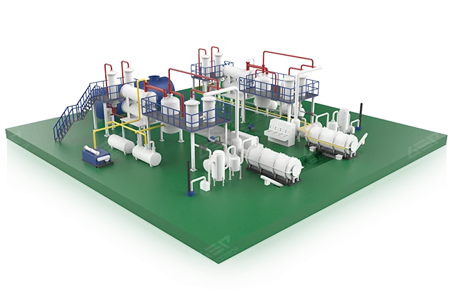 Sistema de Pirólise de Pneus