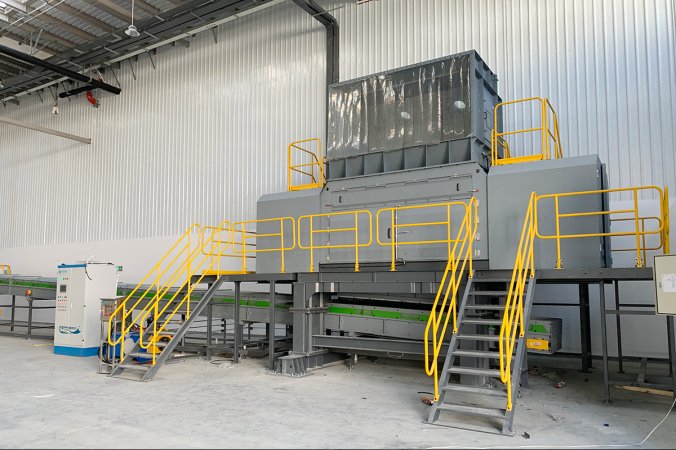 Projeto de reciclagem de resíduos plásticos em Pequim