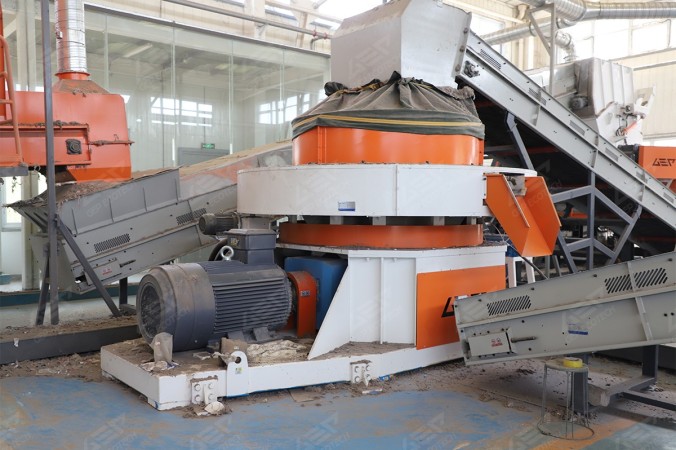 Máquina de Peletização de RDF para Linha de Produção de Combustível Alternativo a partir de Resíduos Industriais em Henan, China