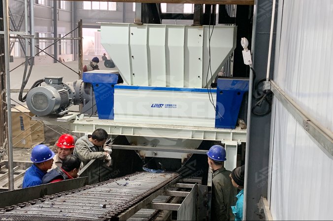 Projeto de reciclagem de baldes de tinta em Henan, China