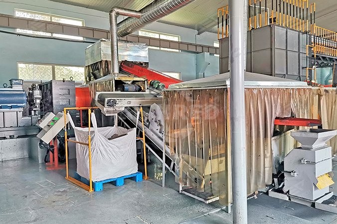 Unidade de Moagem de Borracha