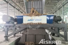 Vários trituradores industriais para utilização de bioenergia disponíveis