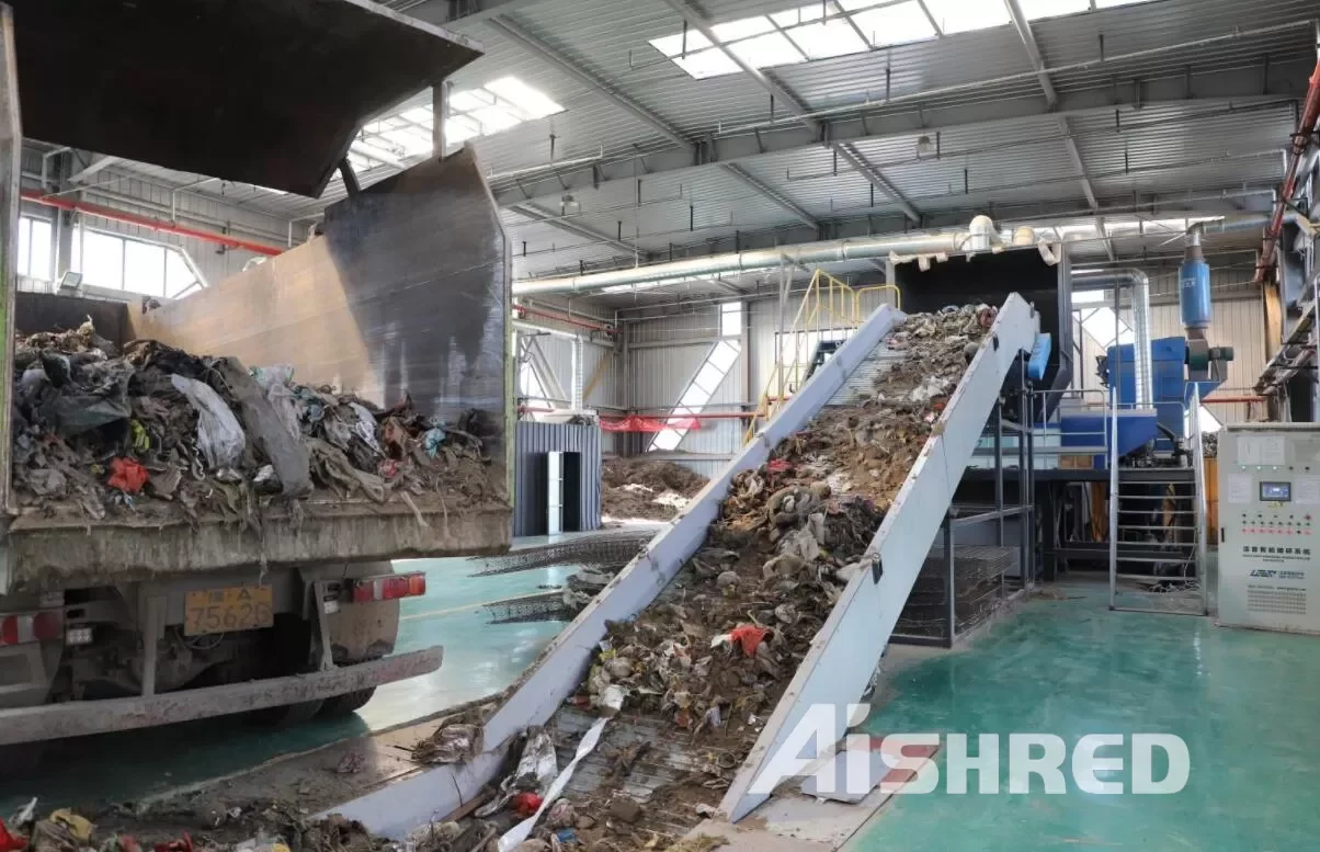 Usina de Reciclagem de Resíduos Sólidos Municipais