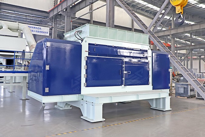 Triturador de eixo único resistente